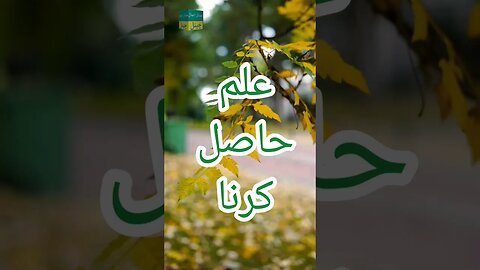 علم حاصل کرنے کا طریقہ