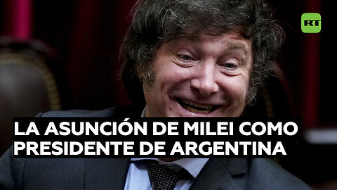 Javier Milei toma posesión como nuevo presidente de Argentina