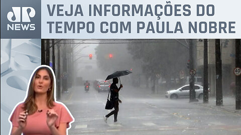 Chuva muito volumosa no Sul do Brasil | Previsão do Tempo