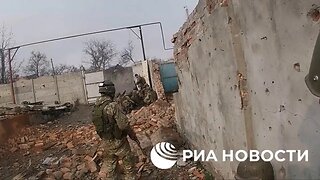 Russian soldier survives headshot from a sniper because of helmet