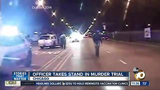 Officer takes stand in murder trial