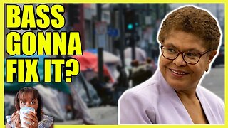 Karen Bass STRATEGY To Fix LA Homelessness (clip)