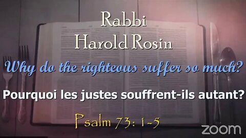 Psalm 73 - Why do the righteous have to suffer so much (Guest Preaching @BethelEBC - English-Creole)