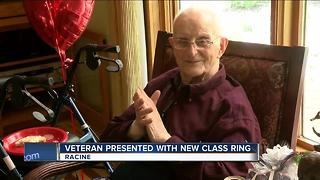 Veteran Presented With New Class Ring