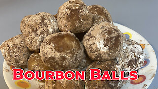 No Bake Bourbon Balls Recipe