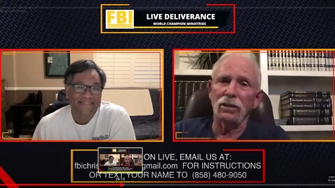 FREE LIVE DELIVERANCE SATURDAY 7PM PACIFIC