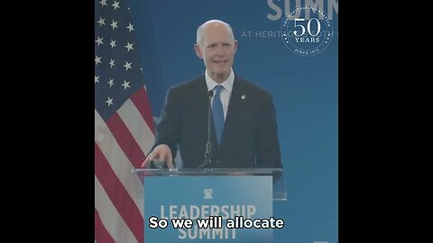 Sen. Rick Scott Lays out the NEED for a federal budget