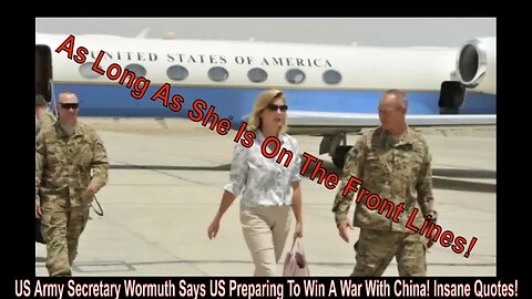 US Army Secretary Wormuth Says US Preparing To Win A War With China! Insane Quotes!