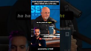 Dave Ramsey drops CONVICTING Bible verse on a live call #jesus #bible #holyspirit #christianity #god