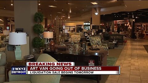 Art Van going out of business, liquidation sale begins tomorrow