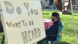 Milwaukee woman creates 'Empathy Booths' after election