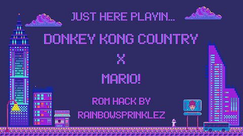 The Journey: Donkey Kong Country X Mario! (Snes Hack) Pt.1