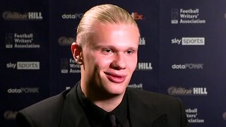 'I expected to be good.. I didn't expect to be THAT GOOD!' | Erling Haaland | FWA Player of the Year