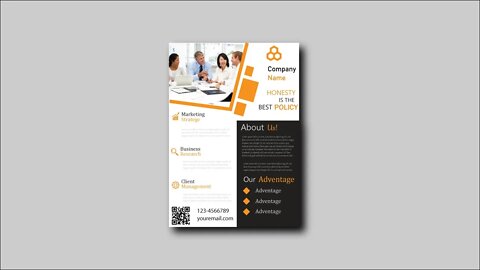 How to create professional Business flyer design and Grow our Business faster Adobe illustrator