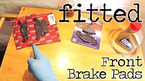 Changing Front Brake Pads, Versys 650