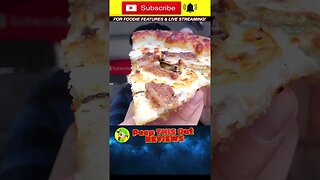 Grab A CHEESESTEAK PIZZA Slice! 😋🍕 Peep THIS Out! 🕵️‍♂️ #shorts