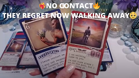 ❤️‍🔥NO CONTACT🔥THEY REGRET NOW WALKING AWAY🥹STILL WATCHING YOU🔥📞 NO CONTACT COLLECTIVE LOVE TAROT ✨