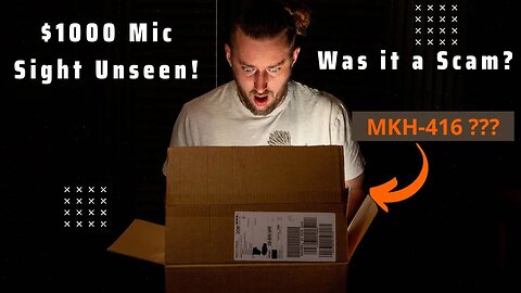 I bought a Sennheiser MKH-416 online sight unseen for £350 | But what arrived ??