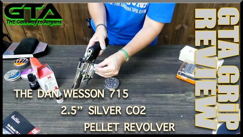 GTA GRiP REVIEW – The Dan Wesson 715, 2.5” Silver Pellet Revolver - Gateway to Airguns Airgun Review