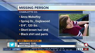 Deputies: Be on the lookout for missing Englewood girl