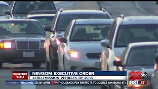 Governor Newsom issues executive order: zero-emission vehicles by 2035