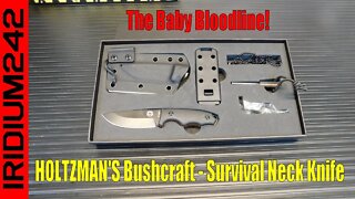 HOLTZMAN'S Bushcraft: Survival Neck Knife