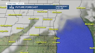 Cooler weather lingers Wednesday with highs in mid 40s