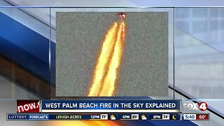 Mysterious object with huge trail of fire spotted above Florida beaches New Year's Day