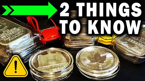 2 Things To Know About Silver's Price RIGHT NOW!