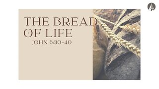 "The Bread Of Life" (John 6:30-40)