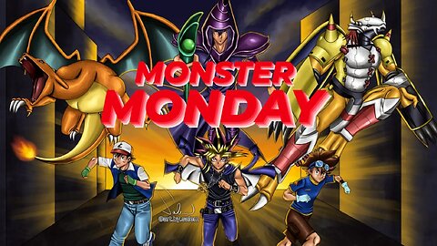 MONSTER MONDAY #18 - Pokemon/Yugioh/Digimon | 🍿Watch Party🎬