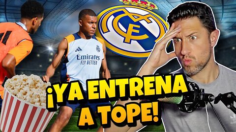 🚨💥¡IMAGEN HISTÓRICA! ¡MBAPPE YA ENTRENA CON EL REAL MADRID!