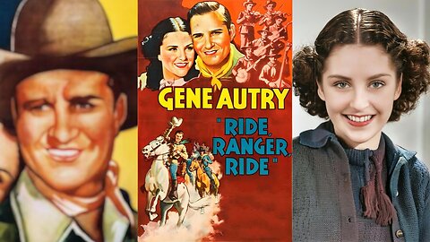 RIDE, RANGER, RIDE (1936) Gene Autry, Smiley Burnette & Kay Hughes | Drama, Western | B&W