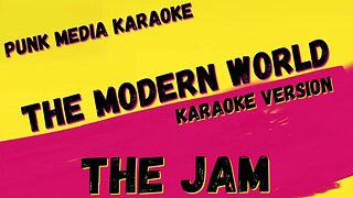 THE JAM ✴ THE MODERN WORLD ✴ KARAOKE INSTRUMENTAL ✴ PMK