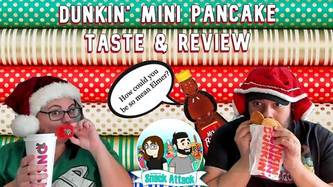 Dunkin' Mini Pancakes for Christmas Eve!
