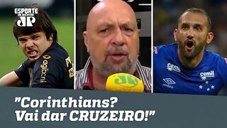 "Corinthians? Vai dar CRUZEIRO nos 2 jogos!", dispara narrador
