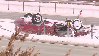 Slick roads means busy day for tow truck drivers