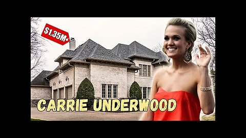 Carrie Underwood - House Tour - 400-Acre Nashville Mansion & More