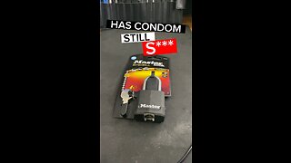 Masterlock Condom Still S***