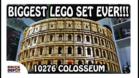Biggest LEGO set EVER! LEGO 10276 Colosseum Unboxing & Speedbuild/Timelapse | #2