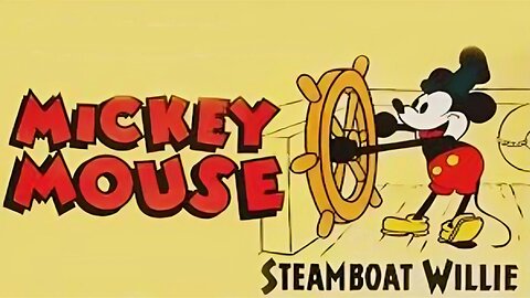 STEAMBOAT WILLIE (1928) Mickey Mouse & Minnie Mouse | Animation, Short, Comedy | B&W