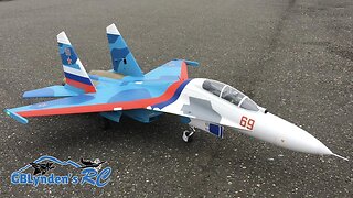 GBLynden's Second Flight Of The E-flite Su-30 Twin 70mm EDF Jet