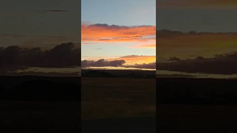 Sunset in Yellowstone