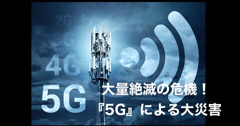 大量絶滅の危機！『5G』による大災害★5G APOCALYPSE - THE EXTINCTION EVENT （BYサシャ・ストーン）