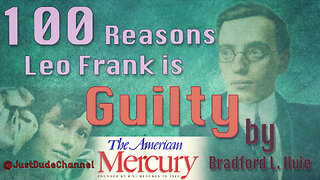 Leo Frank Is Guilty | The American Mercury