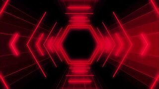 Step Into the Stranger Things Synthwave Red Tunnel / VJ Loops