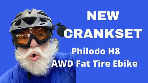 Now It Is Perfect: Installing New Crankset Philodo AWD Ebike
