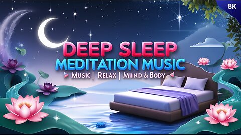 🌙 Deep Sleep Meditation Music | Relax Mind & Body 🌙