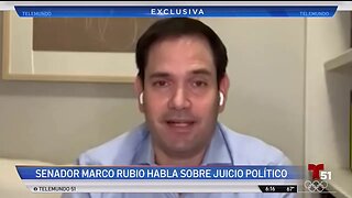 Rubio Habla con Telemundo 51 Sobre el Potencial Segundo Juicio Político Contra Trump