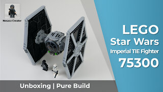 LEGO Star Wars | 75300 --- Imperial Tie Fighter --- unboxing and pure build